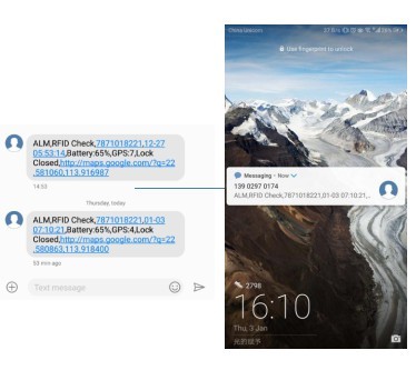 JT701T 4G GSM GPSの追跡者ロックのコールド チェーンの温度モニタリング装置 6