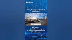 スマート燃料輸送 リアルタイムモニタリング 盗難防止 その他! #燃料輸送 #ジョイントテック