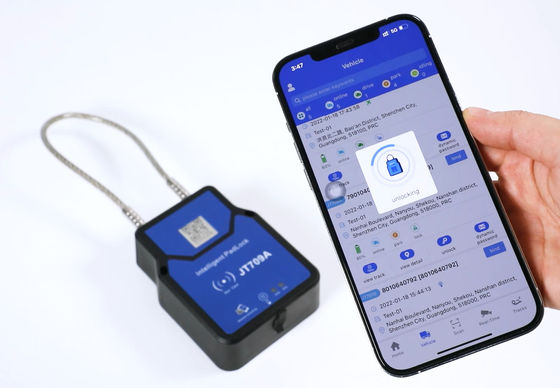 スマートなGPSロックを追跡するJointech JT709Aの容器のトラックの実時間位置