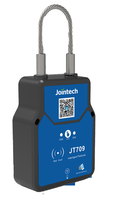 トレーラー&コンテナ用のインテリジェント GPS スマートロック リアルタイムトラッキング RFID/BLE 解鎖,反盗用警報,物流船隊のためのIP67耐天候セキュリティ